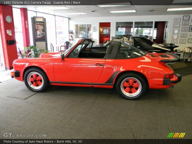 Guards Red / Black 1982 Porsche 911 Carrera Targa