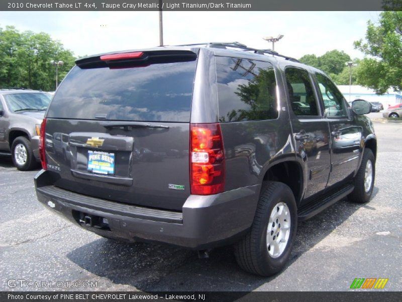 Taupe Gray Metallic / Light Titanium/Dark Titanium 2010 Chevrolet Tahoe LT 4x4