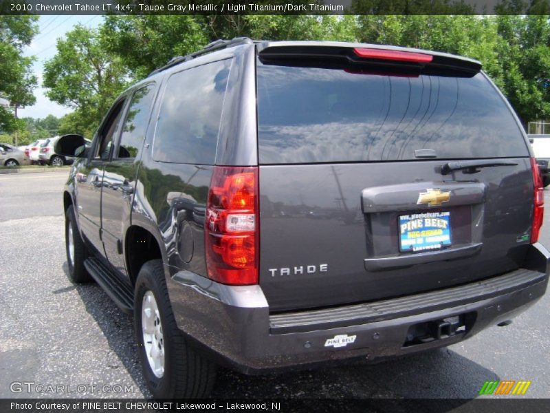 Taupe Gray Metallic / Light Titanium/Dark Titanium 2010 Chevrolet Tahoe LT 4x4