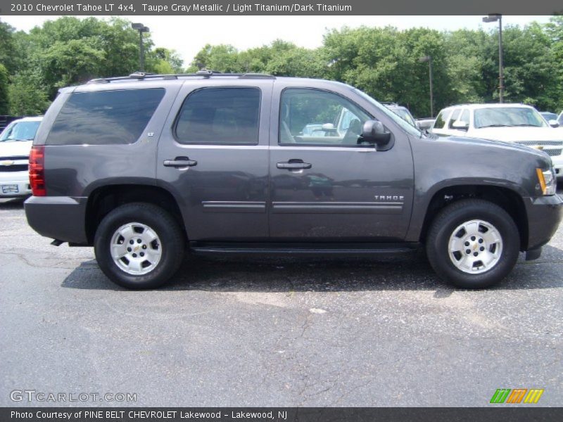 Taupe Gray Metallic / Light Titanium/Dark Titanium 2010 Chevrolet Tahoe LT 4x4