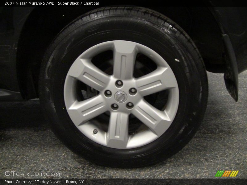 Super Black / Charcoal 2007 Nissan Murano S AWD
