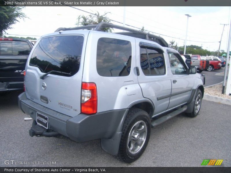 Silver Ice Metallic / Gray Celadon 2002 Nissan Xterra SE V6 SC 4x4