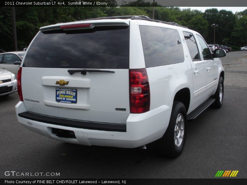 Summit White / Ebony 2011 Chevrolet Suburban LT 4x4