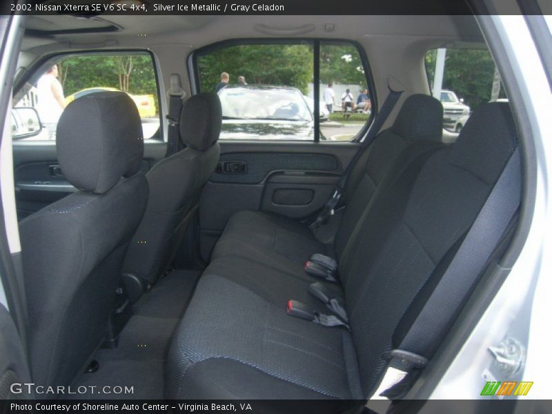 Silver Ice Metallic / Gray Celadon 2002 Nissan Xterra SE V6 SC 4x4