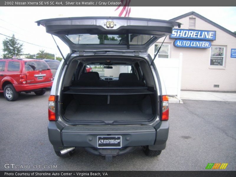 Silver Ice Metallic / Gray Celadon 2002 Nissan Xterra SE V6 SC 4x4