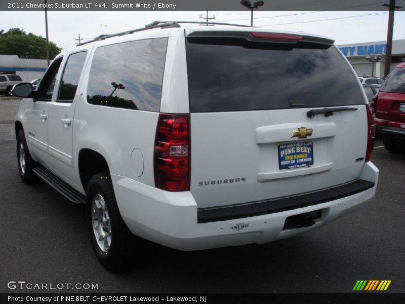 Summit White / Ebony 2011 Chevrolet Suburban LT 4x4