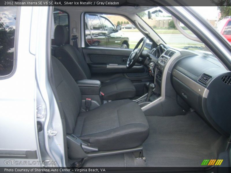 Silver Ice Metallic / Gray Celadon 2002 Nissan Xterra SE V6 SC 4x4