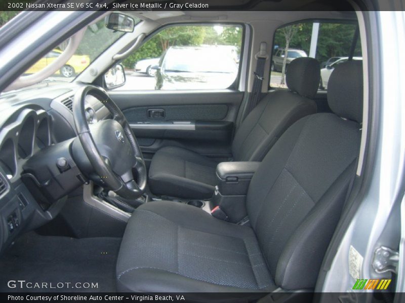 Silver Ice Metallic / Gray Celadon 2002 Nissan Xterra SE V6 SC 4x4