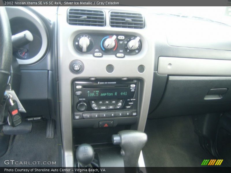 Silver Ice Metallic / Gray Celadon 2002 Nissan Xterra SE V6 SC 4x4