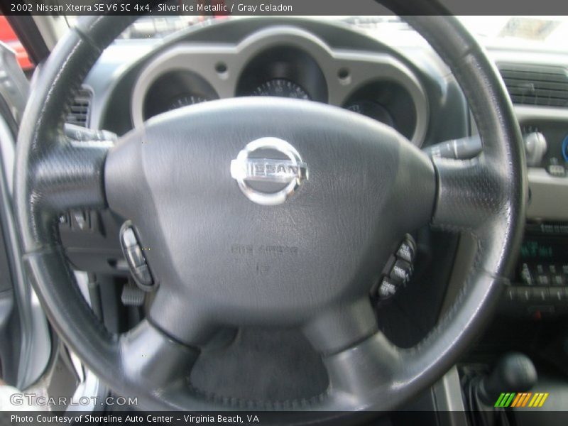 Silver Ice Metallic / Gray Celadon 2002 Nissan Xterra SE V6 SC 4x4