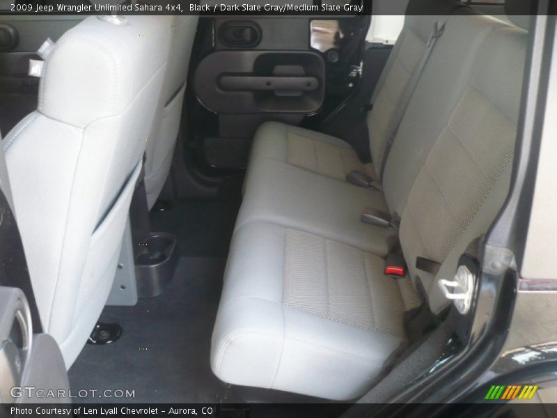 Black / Dark Slate Gray/Medium Slate Gray 2009 Jeep Wrangler Unlimited Sahara 4x4