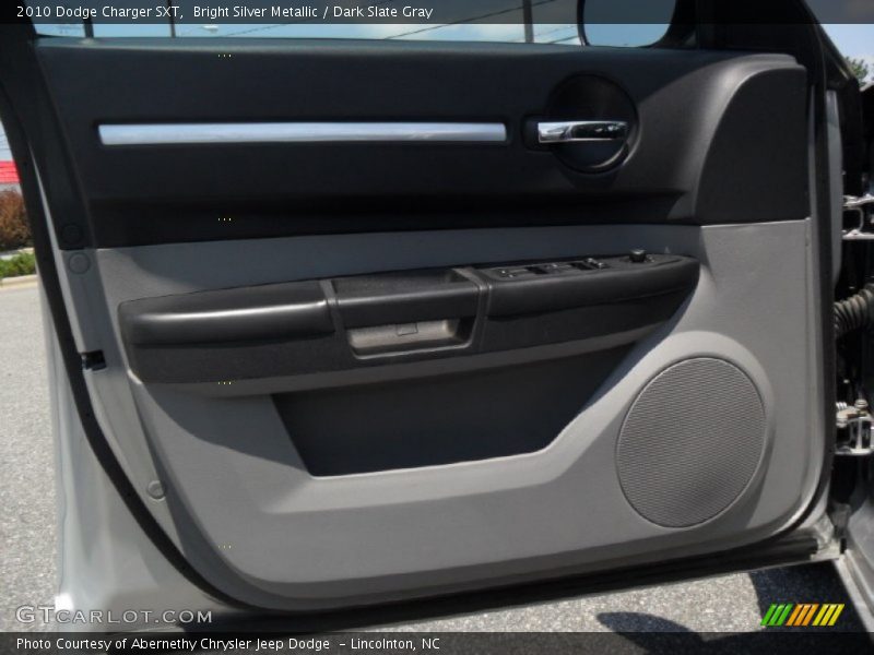 Bright Silver Metallic / Dark Slate Gray 2010 Dodge Charger SXT