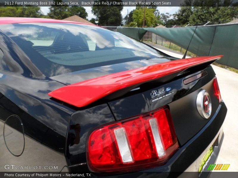 Black/Race Red / Charcoal Black Recaro Sport Seats 2012 Ford Mustang Boss 302 Laguna Seca