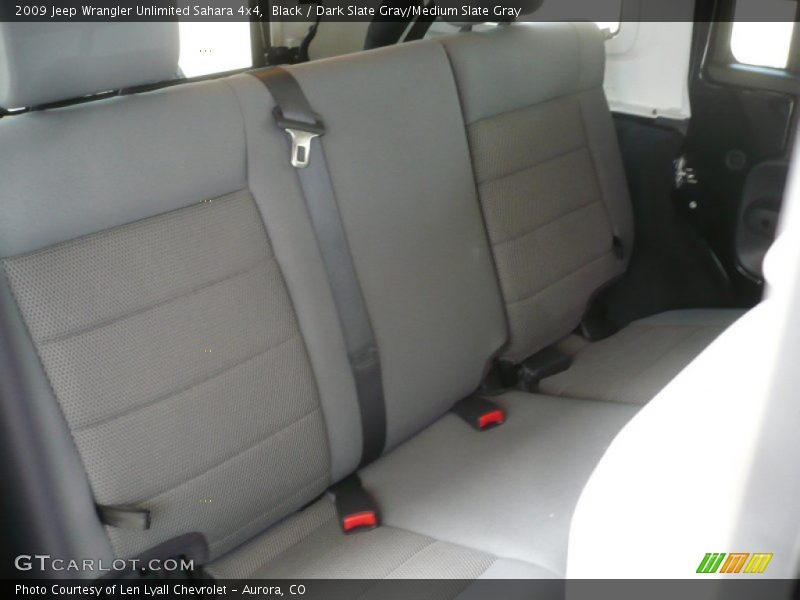 Black / Dark Slate Gray/Medium Slate Gray 2009 Jeep Wrangler Unlimited Sahara 4x4