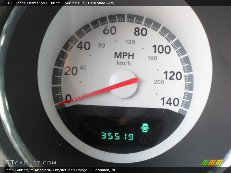 Bright Silver Metallic / Dark Slate Gray 2010 Dodge Charger SXT