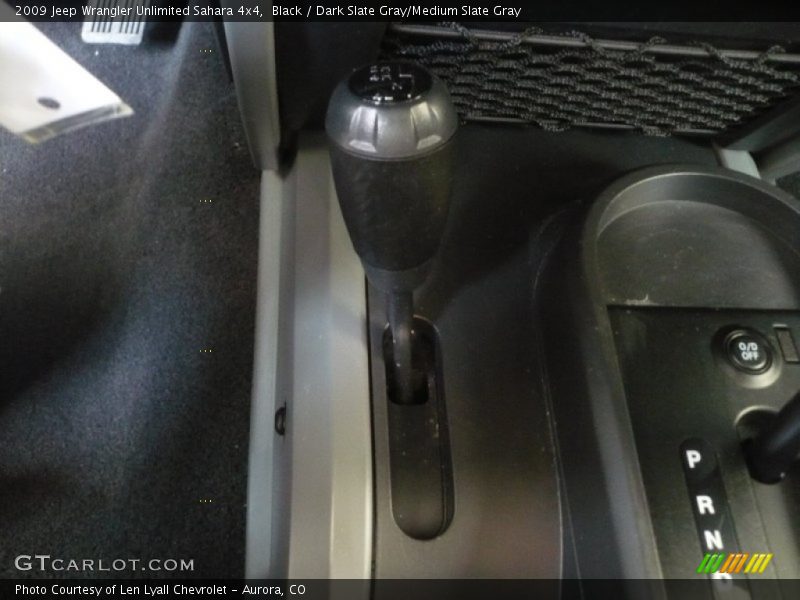 Black / Dark Slate Gray/Medium Slate Gray 2009 Jeep Wrangler Unlimited Sahara 4x4