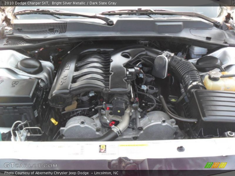 Bright Silver Metallic / Dark Slate Gray 2010 Dodge Charger SXT