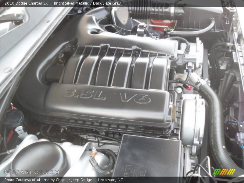 Bright Silver Metallic / Dark Slate Gray 2010 Dodge Charger SXT