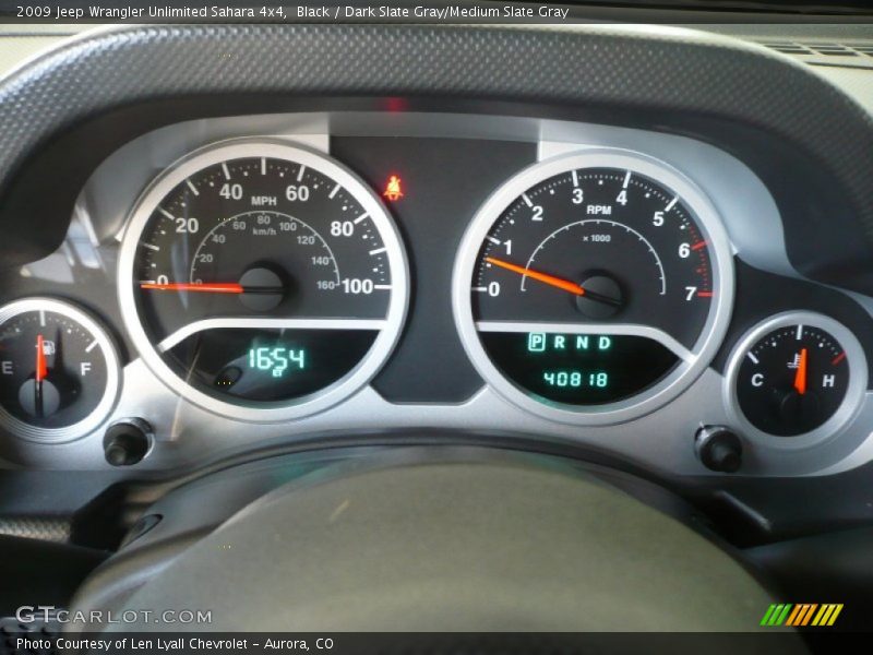 Black / Dark Slate Gray/Medium Slate Gray 2009 Jeep Wrangler Unlimited Sahara 4x4