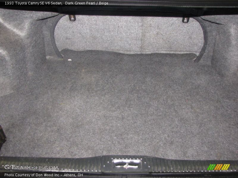 Dark Green Pearl / Beige 1993 Toyota Camry SE V6 Sedan