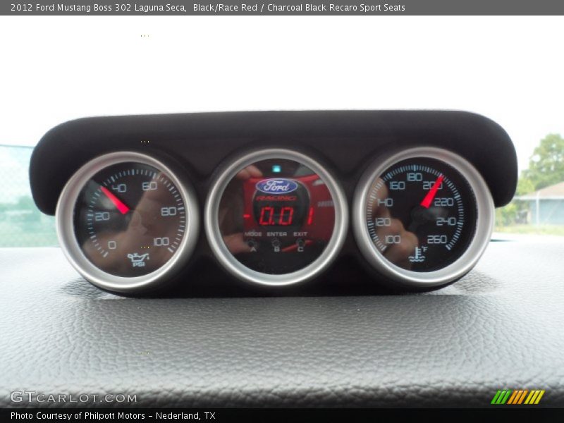  2012 Mustang Boss 302 Laguna Seca Boss 302 Laguna Seca Gauges