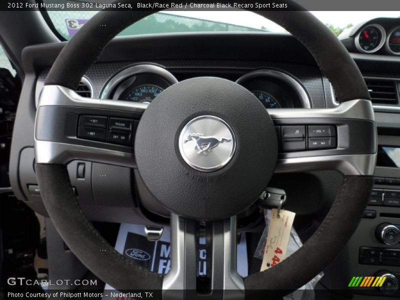  2012 Mustang Boss 302 Laguna Seca Steering Wheel