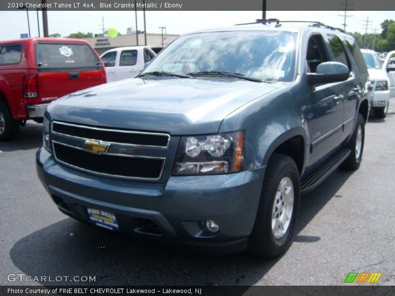 Blue Granite Metallic / Ebony 2010 Chevrolet Tahoe LT 4x4