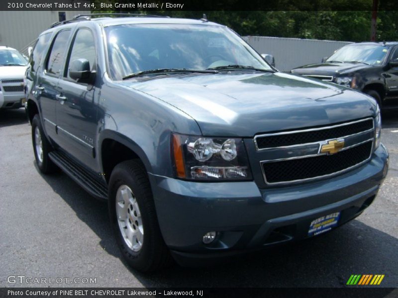 Blue Granite Metallic / Ebony 2010 Chevrolet Tahoe LT 4x4