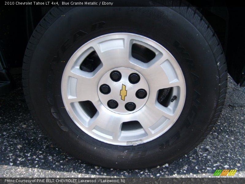 Blue Granite Metallic / Ebony 2010 Chevrolet Tahoe LT 4x4