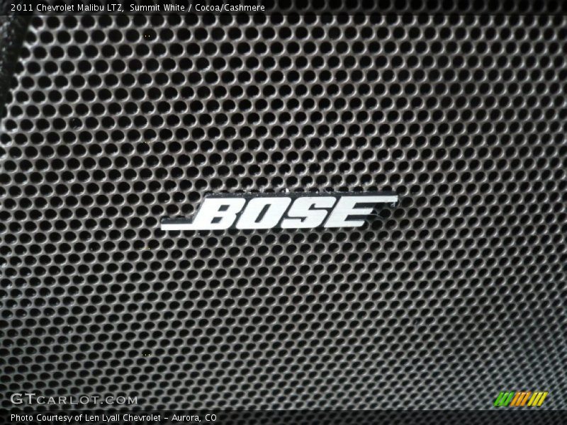 Summit White / Cocoa/Cashmere 2011 Chevrolet Malibu LTZ