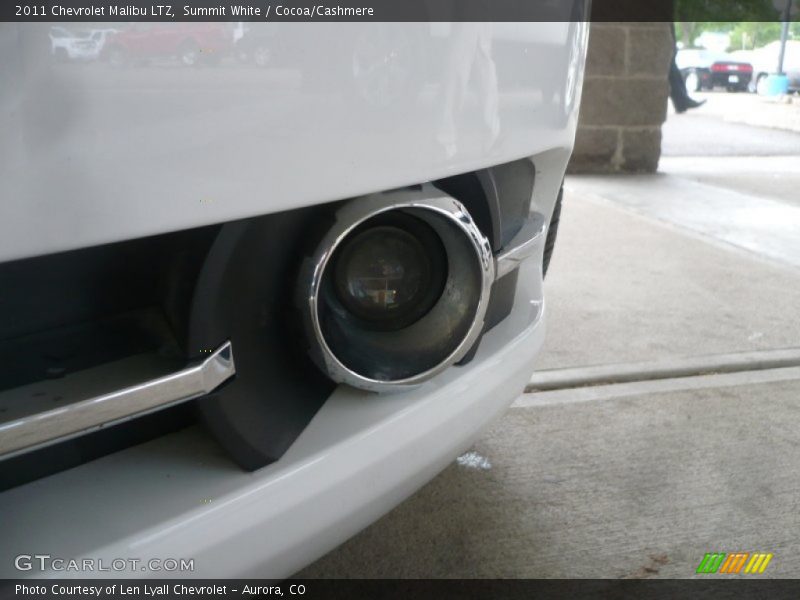 Summit White / Cocoa/Cashmere 2011 Chevrolet Malibu LTZ
