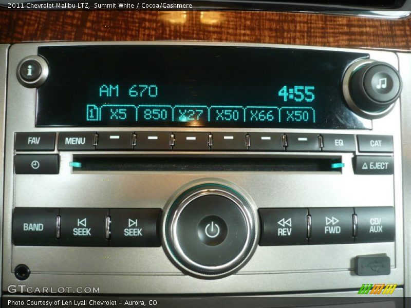 Summit White / Cocoa/Cashmere 2011 Chevrolet Malibu LTZ