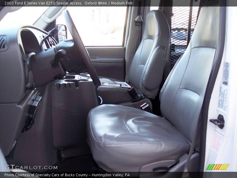 Oxford White / Medium Flint 2003 Ford E Series Van E250 Special Access