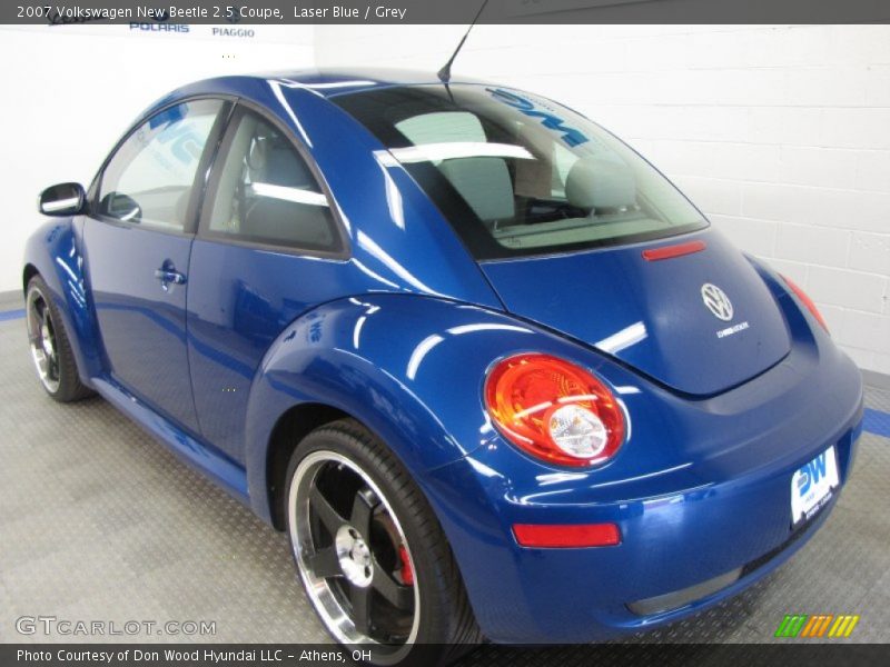 Laser Blue / Grey 2007 Volkswagen New Beetle 2.5 Coupe