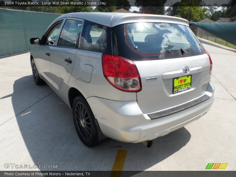 Lunar Mist Silver Metallic / Stone Gray 2004 Toyota Matrix