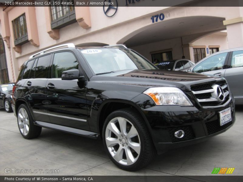 Black / Almond/Black 2010 Mercedes-Benz GLK 350 4Matic