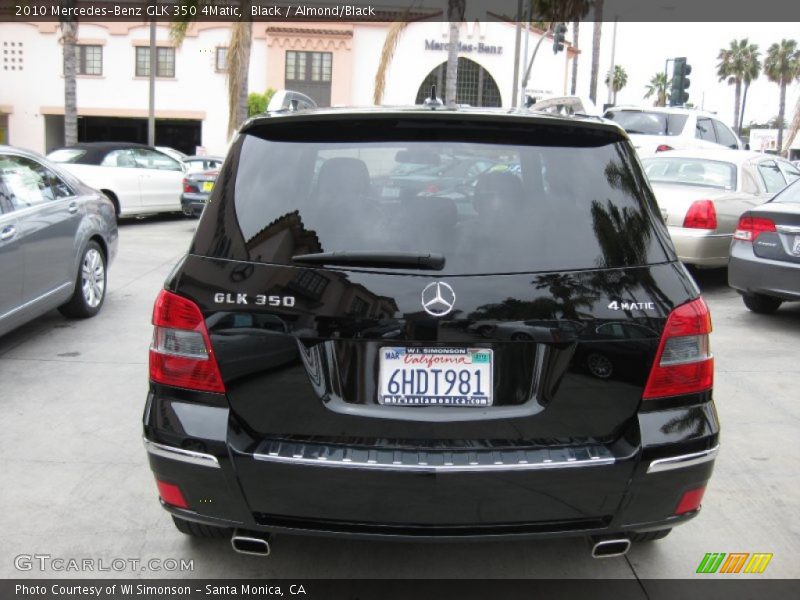 Black / Almond/Black 2010 Mercedes-Benz GLK 350 4Matic