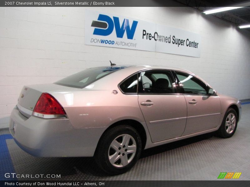 Silverstone Metallic / Ebony Black 2007 Chevrolet Impala LS