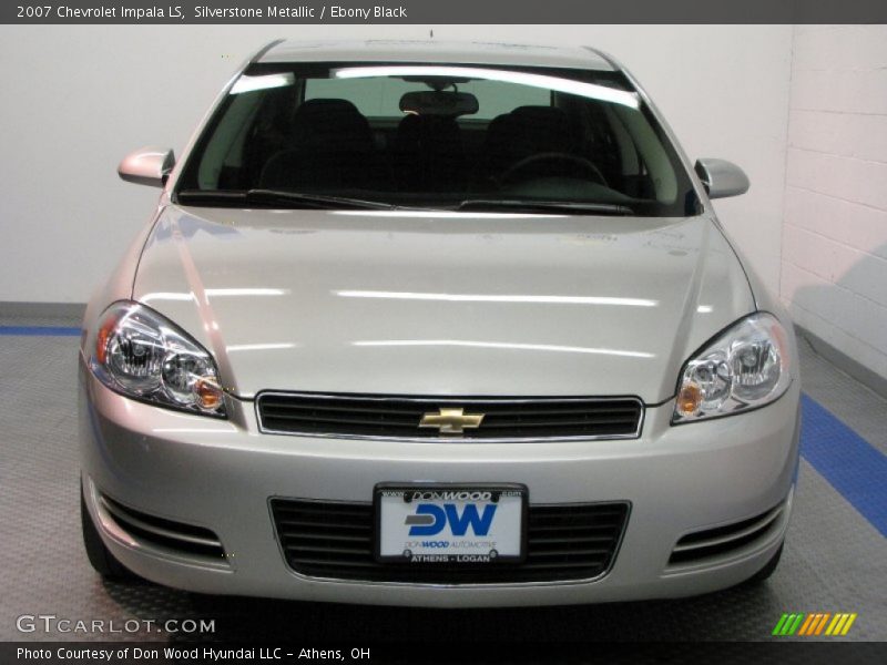 Silverstone Metallic / Ebony Black 2007 Chevrolet Impala LS