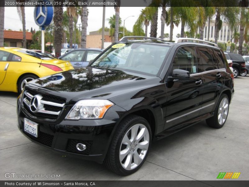 Black / Almond/Black 2010 Mercedes-Benz GLK 350 4Matic