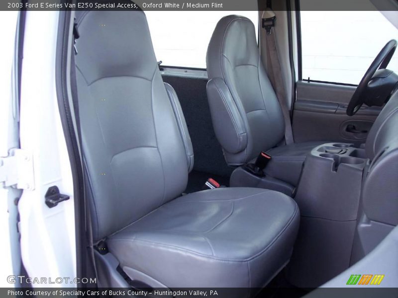 Oxford White / Medium Flint 2003 Ford E Series Van E250 Special Access