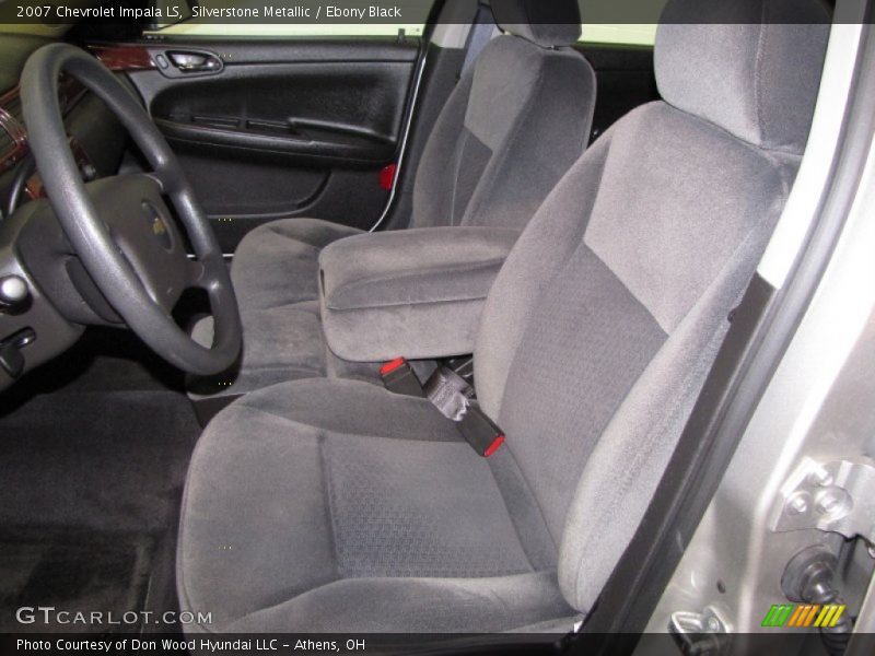 Silverstone Metallic / Ebony Black 2007 Chevrolet Impala LS