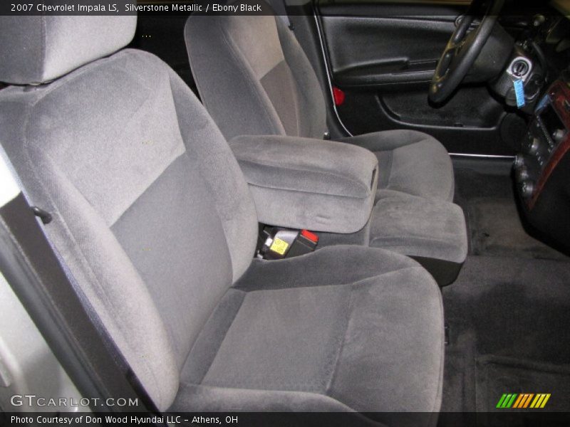 Silverstone Metallic / Ebony Black 2007 Chevrolet Impala LS