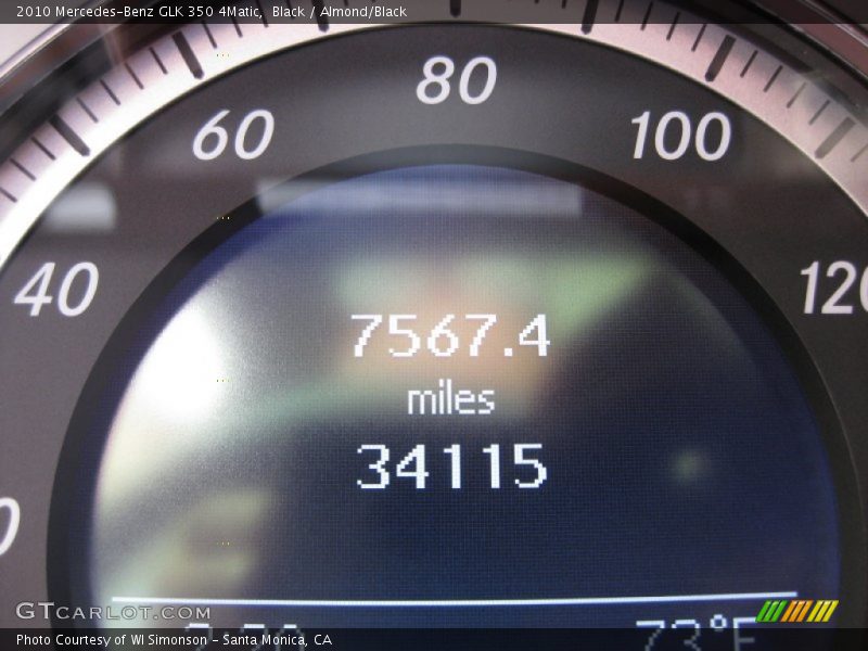 Black / Almond/Black 2010 Mercedes-Benz GLK 350 4Matic