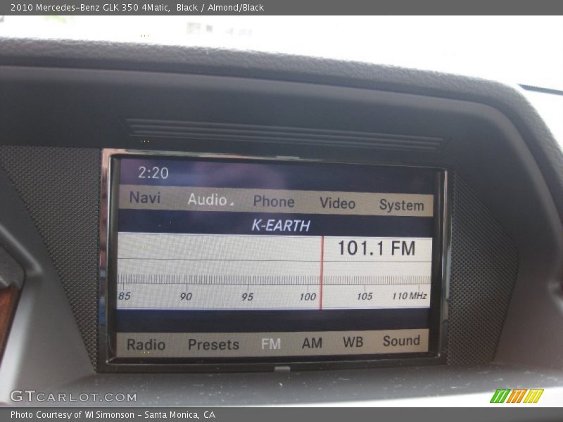 Black / Almond/Black 2010 Mercedes-Benz GLK 350 4Matic