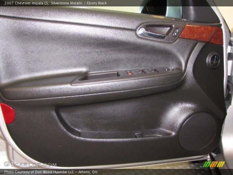 Silverstone Metallic / Ebony Black 2007 Chevrolet Impala LS
