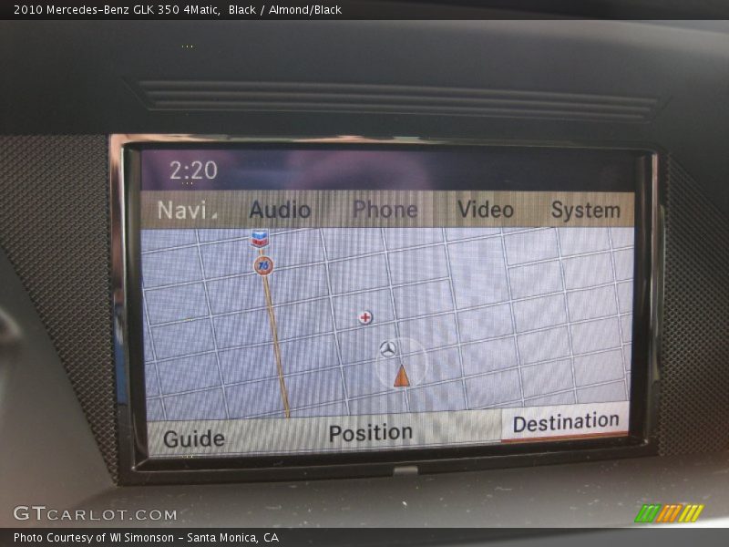 Black / Almond/Black 2010 Mercedes-Benz GLK 350 4Matic