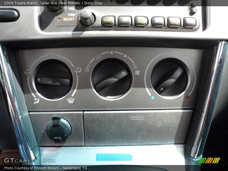 Lunar Mist Silver Metallic / Stone Gray 2004 Toyota Matrix