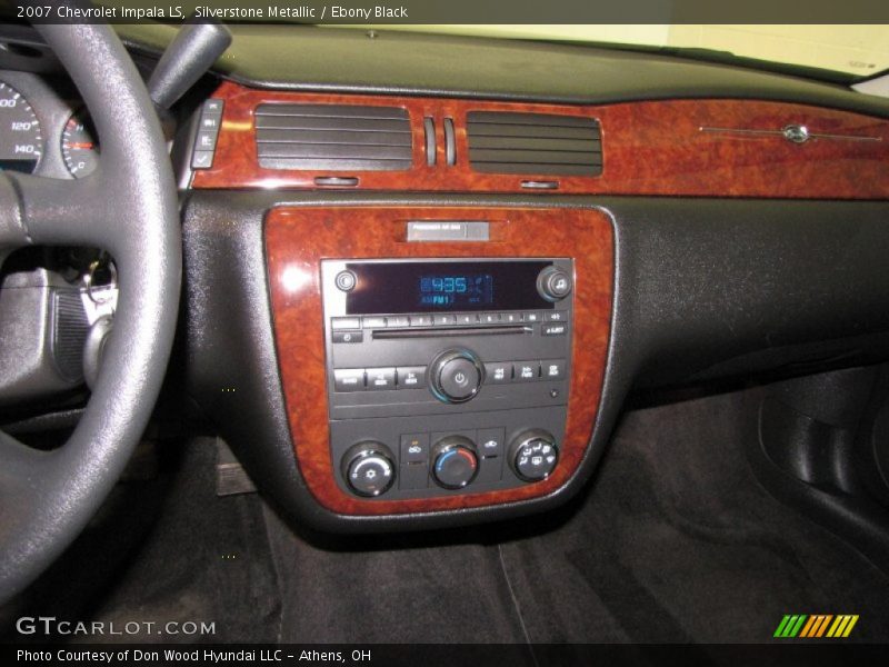 Silverstone Metallic / Ebony Black 2007 Chevrolet Impala LS