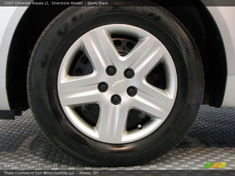 Silverstone Metallic / Ebony Black 2007 Chevrolet Impala LS